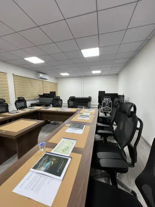 The GIS training and operations room
